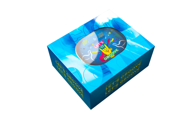 Custom Let's Groove earbuds